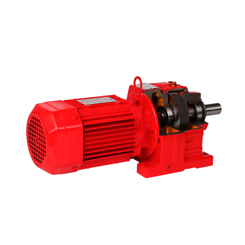 R series-helical gear reducer