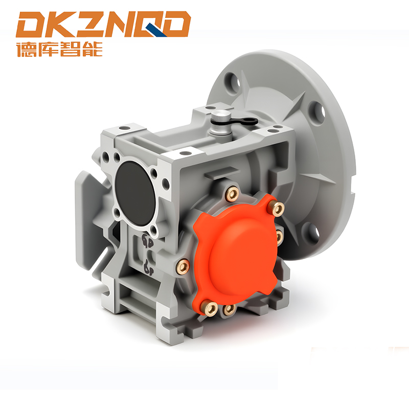 NMRV Series Worm Gear Reducer na may Safety Orange Cover