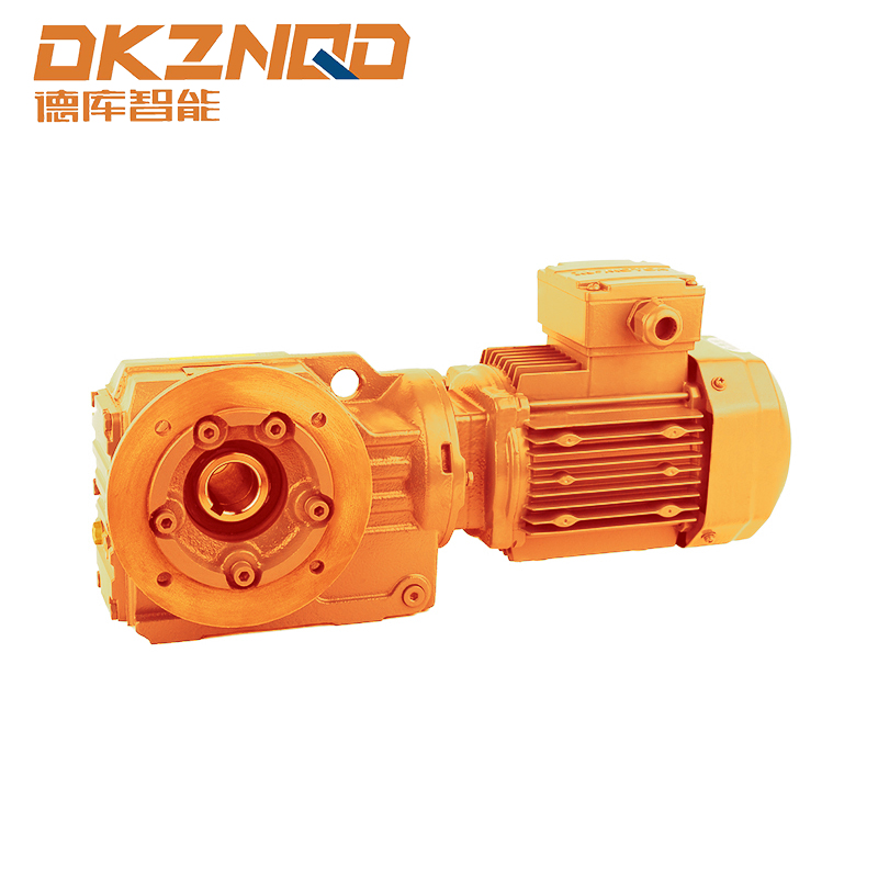 S Series Right-Angle Helical-Worm Gearmotor na may Torque Arm Mount
