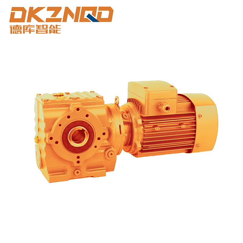 S Series Helical-Worm Gear Reducer na may B5 Flange at Hollow Shaft