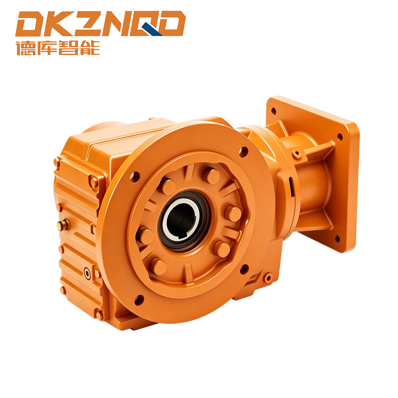K Series Right Angle Helical-Bevel Gearbox na may Solid Output Shaft